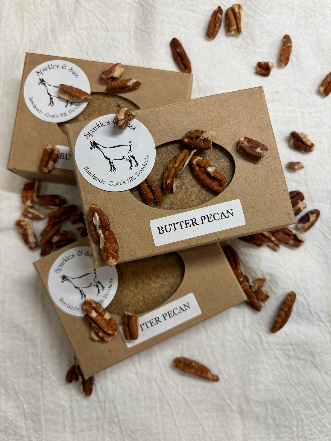 Goat Milk Soap - Butter Pecan