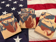 Load image into Gallery viewer, Goat Milk Soap - God Bless America
